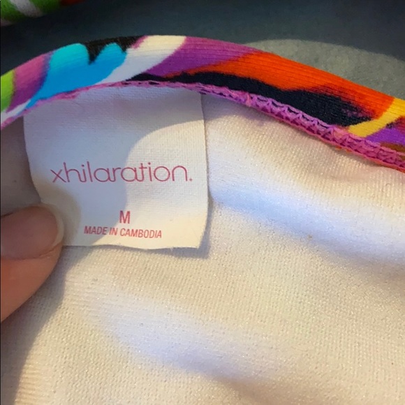 Multicolored push-up bikini - Picture 2 of 4